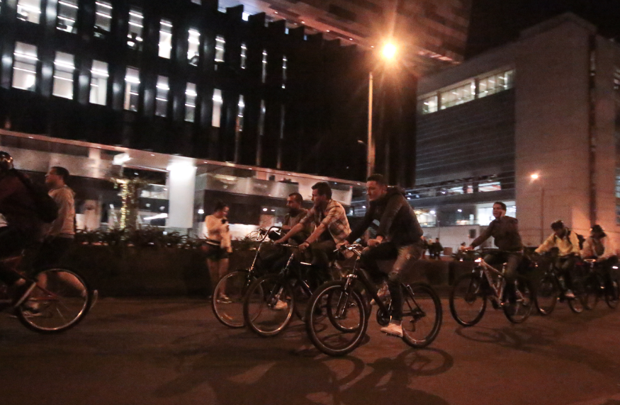 Ciclovia nocturna
