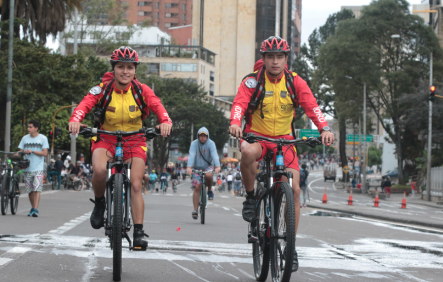 guardianes ciclovia