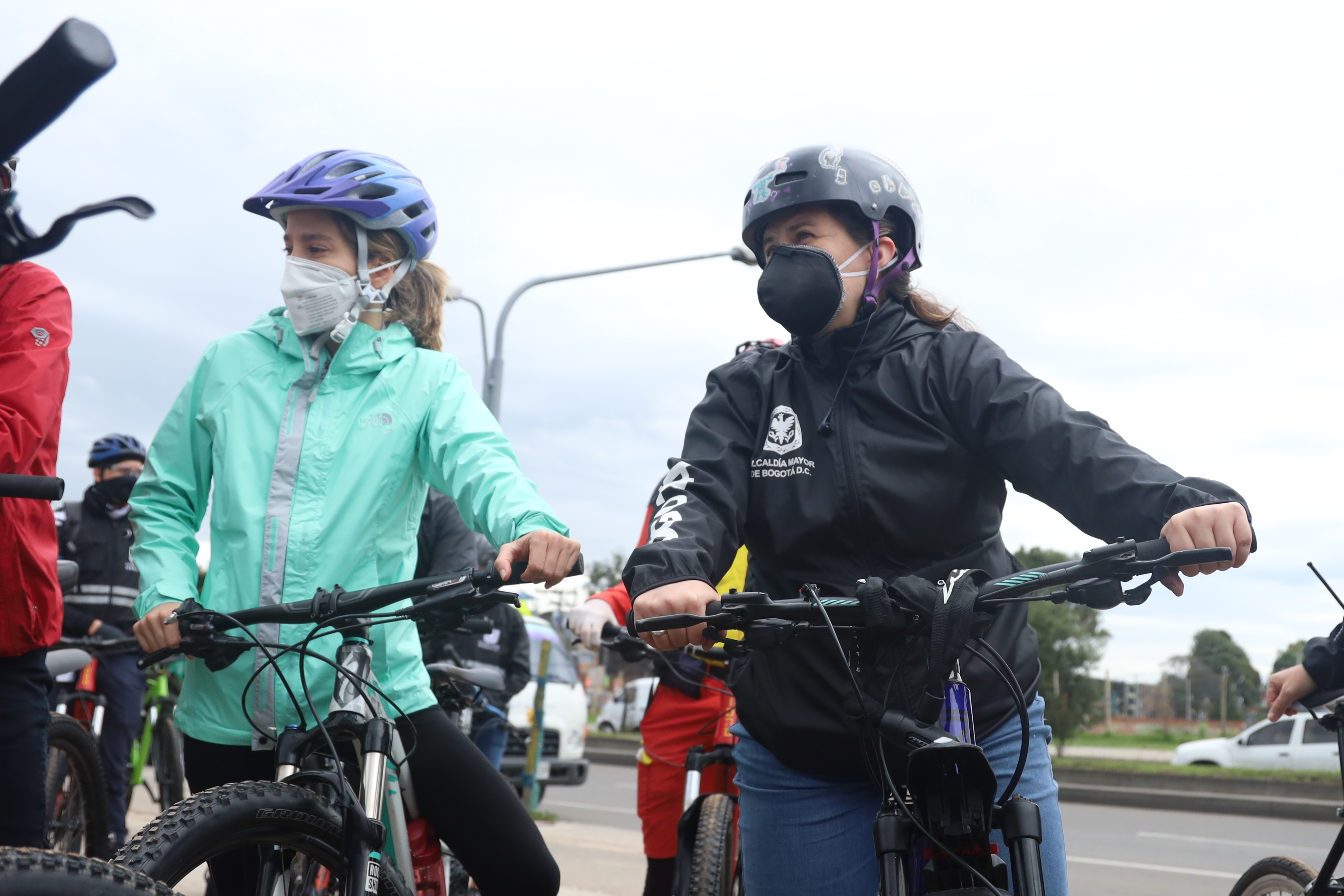 ciclistas de bogotá