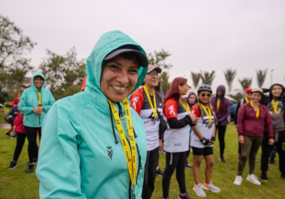 Mujeres en actividad deportiva