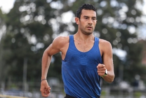 Eider Arévalo compite en los 20 km marcha en el Mundial de Oregón. Foto: IDRD.