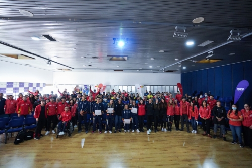 Deportistas del equipo Bogotá