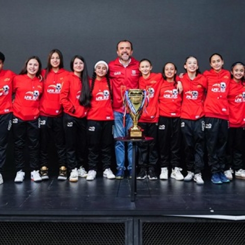Reconocimiento a Liga de Fútbol Sala Femenino