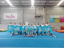 Equipo infantil de porristas 
