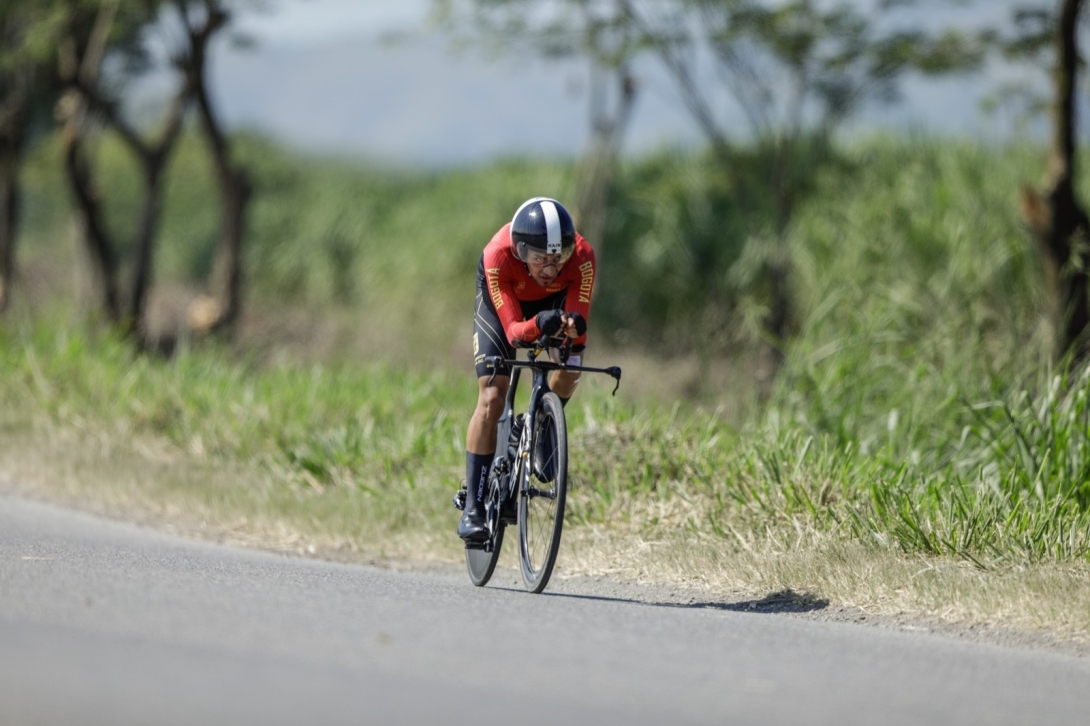 Juan Andrés Gómez, campeón nacional en la prueba contrarreloj individual categoría C4.