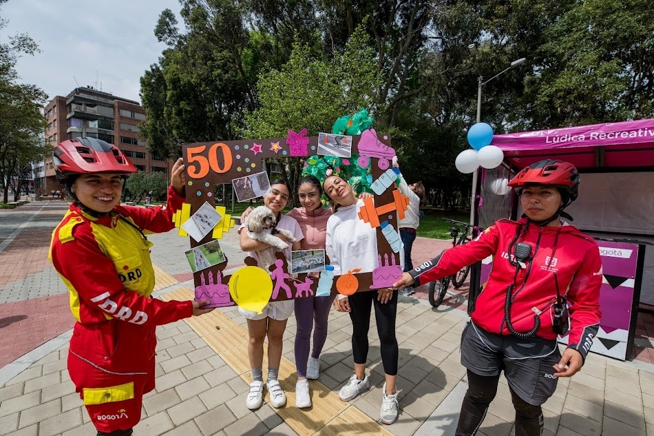 Actividad en ciclovia